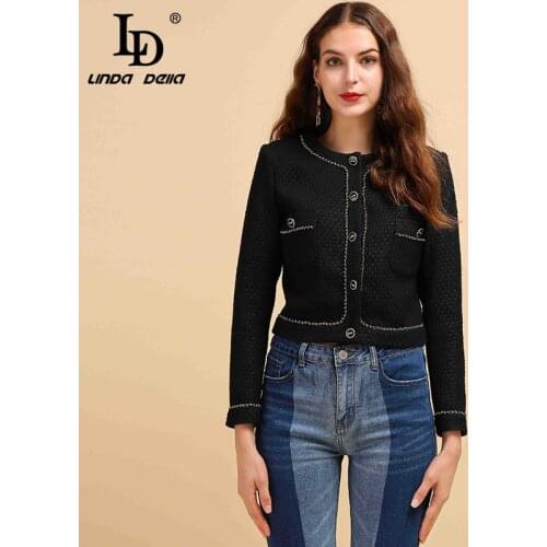 LD LINDA DELLA Womens Summer Jackets