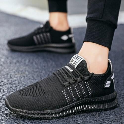 2020 New Men Running Shoes Breathable Lightweight Outdoor Walking Men Sport Shoes Non-Slip Wear-Resisting Men Sneakers