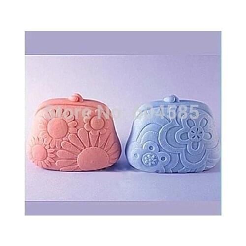 New Wallet S274 Craft Art Silicone Soap mold Craft Molds Handmade soap molds
