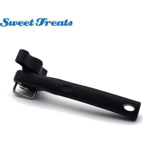 Sweettreats Household kitchen Tools Easy Manual Metal Can Opener Professional Effortless Stainless Steel Openers with Turn Knob