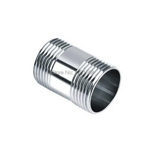 304 stainless steel silk light pipe of wire round the short wire 1/2"BSP Full Coupler - , Brewer Hardware, Pump Fitting