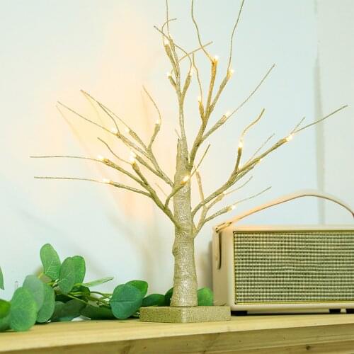 LED Tree Light for Tabletop Thanksgiving Christmas Party Decoration Mini Branch FairyArtificialHalloweenFauxIndoorForestWeddings