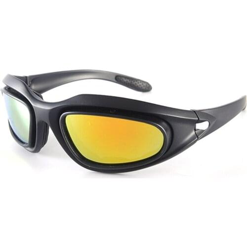 Tactical C5 Polarized Army Goggles Military Sunglasses 1 Lens Sports Glasses