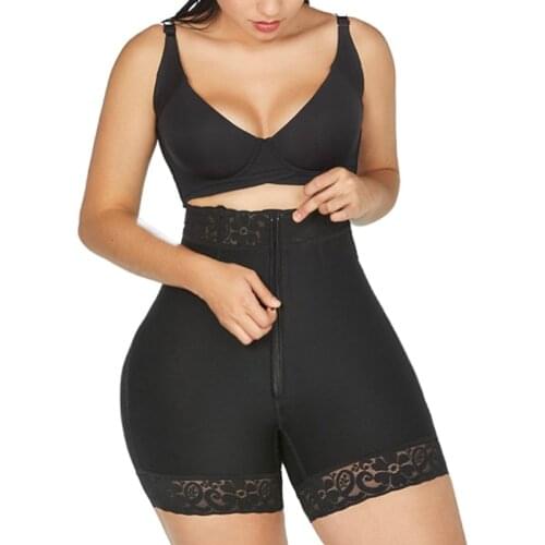 Booty Shaper Short High Waist Large Size For Gaine Amincissante Femme Tummy Control Thigh Slimming Technology Underwear