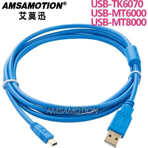 USB-TK6070 USB-MT6000 USB-MT8000 Suitable Veinview TK MT Series Touch Panel HMI USB Port Programming cable