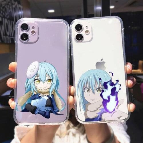 That Time I Got Reincarnated as a Slime Rimuru Tempest Phone Case For iPhone 12 Mini 11 Pro XS Max X XR 7 8 Plus