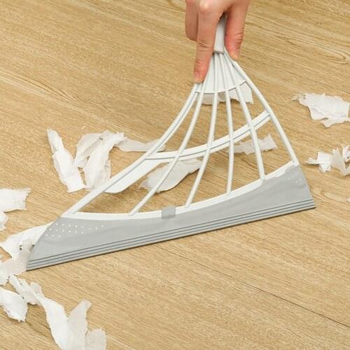 Magic Wiper Broom Wipe Squeeze Silicone Mop for Wash Floor Clean Tools Windows Scraper Pet Hair Non-Stick Sweeping and Kitchen