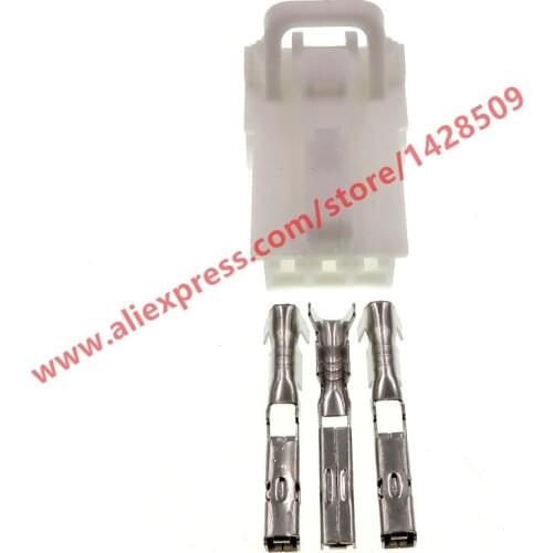 20 Sets 3 Pin Auto Wiring Harness Cable Female Plug Connector 7123-7830