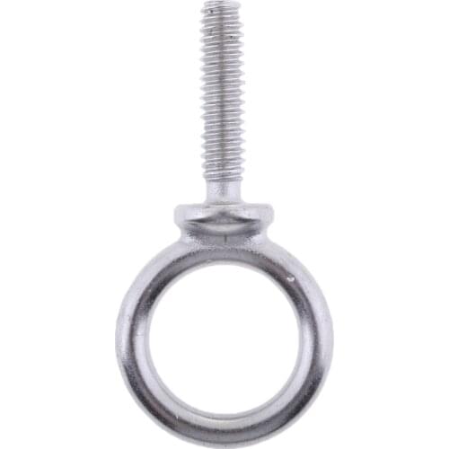 304 Stainless Steel Lifting Eye Ring Shape Screws Nuts Part M4