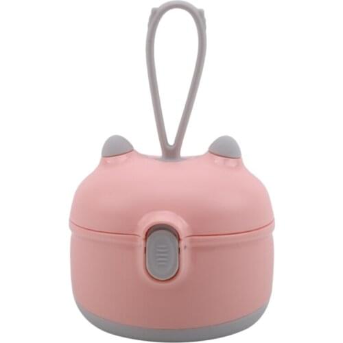 Travel Portable Feeding Milk Powder Candy Color Cartoon Small Size Easy To Carry Dispenser Bottle Container Gifts