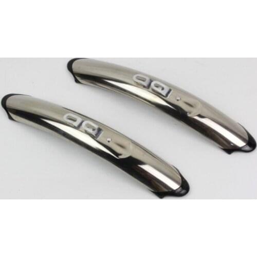 Road Bike Fender 700C Vintage Bicycle Retro Fixie bike Fender Cycling Mudguard Practical Parts Silver Aluminum Alloy