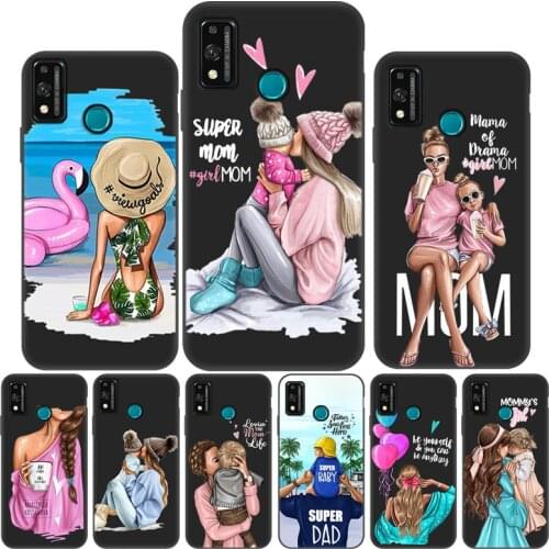 Case For Honor 10 Lite Cases On Huawei Honor 10X Lite 10i 8X 8 9X Pro Super Dad Mom Baby Girl Fashion Family Coque Honor10 Cover