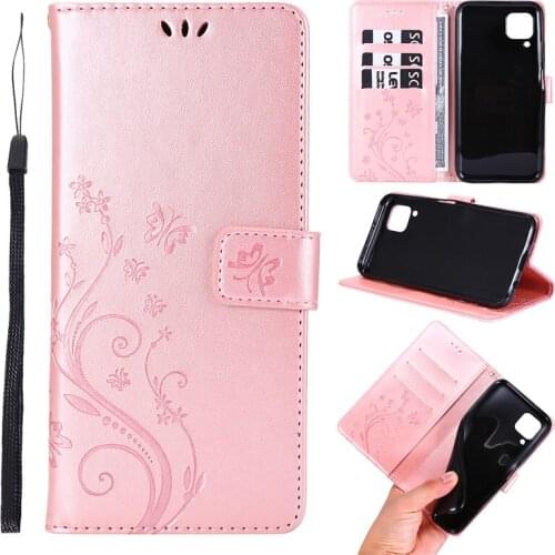 Butterfly wallet case cover For Huawei Mate20 Mate30 P20 P30 Pro Y5/Y6 2017 P40lite Flip Stand Leather Protection case Phone Bag