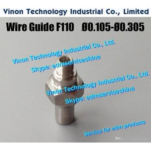 F110 edm Wire Guide Upper 0.10/0.15/0.20/0.25/0.30mm for Fanuc A290-8101-X730,A290-8101-X732, A290-8101-X733, A290-8101-X734