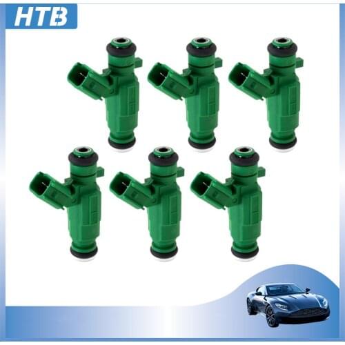 6pcs 35310-3C400 FJ1106 Fuel Injector Nozzle For Hyundai Kia Sedona Sorento Santa Fe 3.5L V6 35310 3C400 84212386