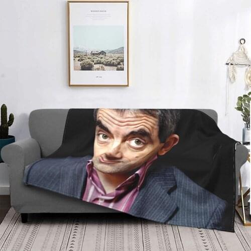 Mr.bean Carpet Living Room Flocking Textile A Hot Bed Blanket Bed Covers Luxury Blanket Blanket Flannel Blanket
