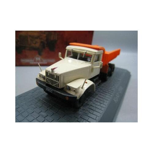1/72 Former Soviet Union Russia KRAZ 256B Off-road Truck Dump Truck Alloy Model, Gift, Birthday Gift