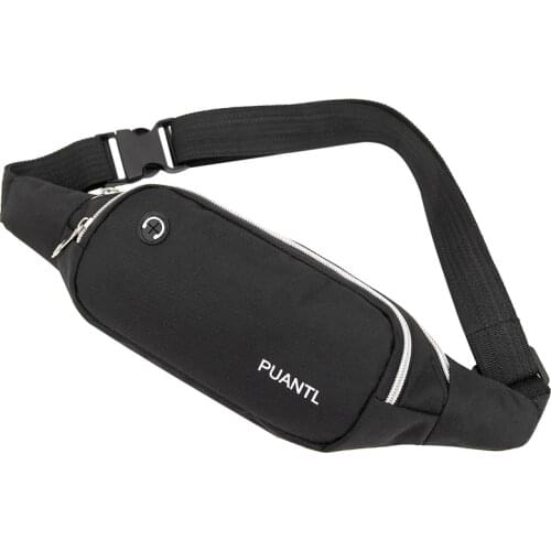 Men Bag New Running Waist Bag Travel Leisure Messenger Bag Mens and Womens General Sports Mobile Phone Small Waist Bag