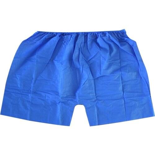 100 pcs non-woven Disposable shorts pants foot bath health sauna pants massage room pants