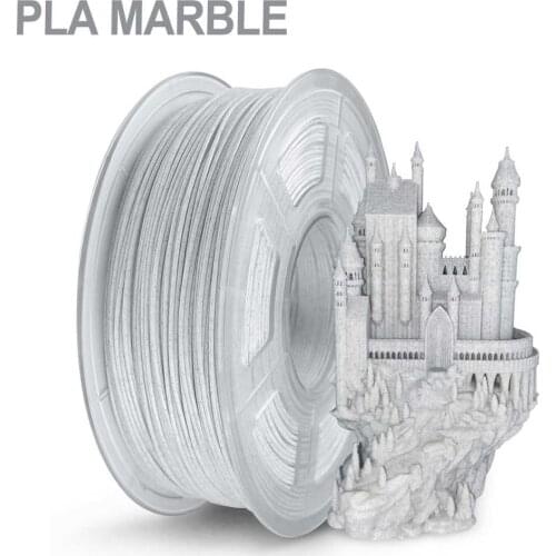 SUNLU 1.75mm PLA Marble Filament 1kg Marble Effect PLA 3d Filament 3D Printing Materials Fast Shipping