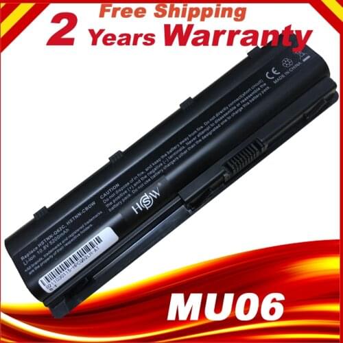 New Laptop Battery For HP Pavilion g6 dv6 mu06 586006-321 586006-361 586007-541 586028-341 588178-141 593553-001 593554-001