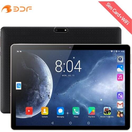New Original 10.1 Inch Tablet Pc Android 9.0 Quad Core 3G Phone Call Dual Cards 2GB RAM 32GB Bluetooth WiFi GPS Google Tablets