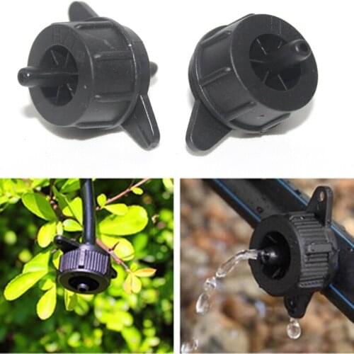 NuoNuoWell 50Pcs Steady Flow Regulator 4/7mm Interfaces 2L/H 8L/H Flow Member Farms Drip Irrigation Emitter On Line