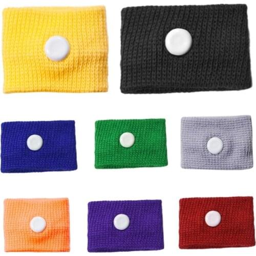 24BD 2 X Anti Nausea Wrist Bands Morning Sickness Motion Plane Car Sea Travel Sick
