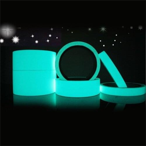 Luminous Tape Self-Adhesive Waterproof And Removable Shine In The Dark Used For Stairs Doors Walkway 1 Volume