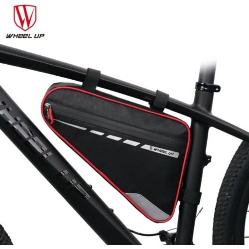 WHEEL UP Bicycle Bags Triangle Beam Mountain Bike Front Saddle Bag Upper Tube Riding Equipment Cycling Mtb Bikes Pannier Bag New