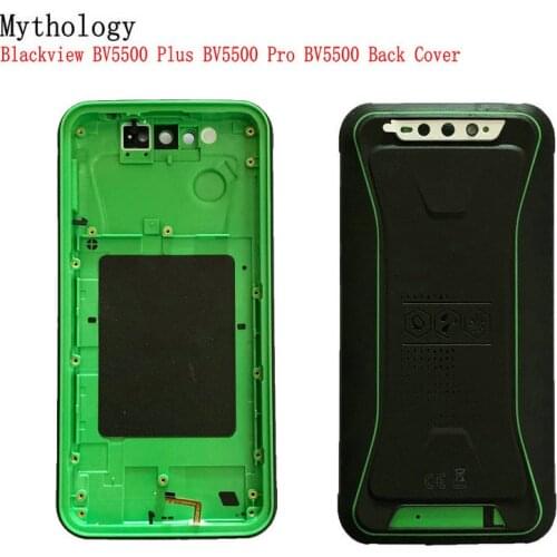 Back Cover For Blackview BV5500 Plus Rear Case Screws BV5500 Pro BV5500 Original Mobile Phone Back Housing Mythology