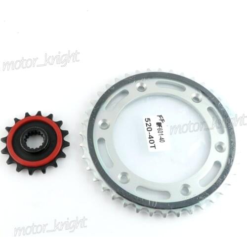 Motorcycle Sprocket Is Suitable For 690 Duke 690duke 2008-2018 Front Rear Sprocket High-Quality Hardened Gear