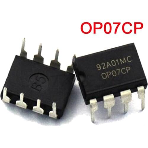 10PCS OP07CP DIP8 OP07 DIP DIP-8 new and original IC