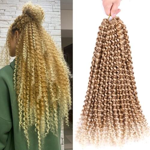 18Inch Passion Twist Crochet Braids Ombre Braiding Synthetic Hair Extension Long Twist Bulk Blonde Grey Hair For Butterfly Locs