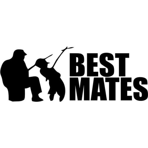 30cm Best Mates Fashion Car-Syling Stickers Decals Vinyl