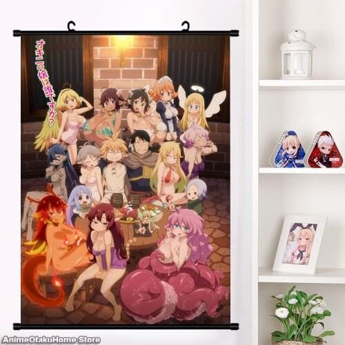 Anime ishuzoku reviewers meidri crimvael Character Wall Scroll Mural Poster Wall Hanging Poster Home Decor Collection Art