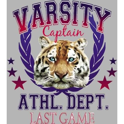 Tiger Stickers For Clothes Appliqued Vinyl Heat Transfer Tops Fashion Diy Flower Applique Heat Print By Household Irons