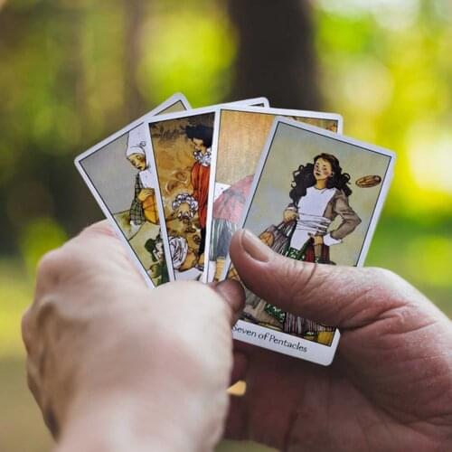 Dreaming Way Tarot Cards Tarot Board Deck Games Desktop Game Playing Cards Gift For Party Game Card Full English Version