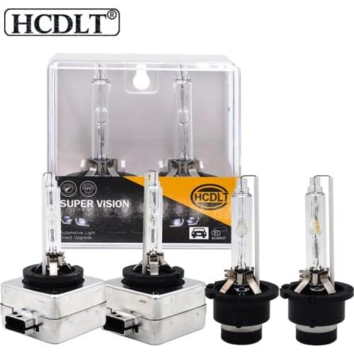 HIDLT 2PCS New OEM 35W D1S D2S D2R D3S D4S D4R Xenon HID Bulb 4300K 5000K 6000K 8000K 10000K HID Xenon Lamp D1S D2S Xenon Bulb