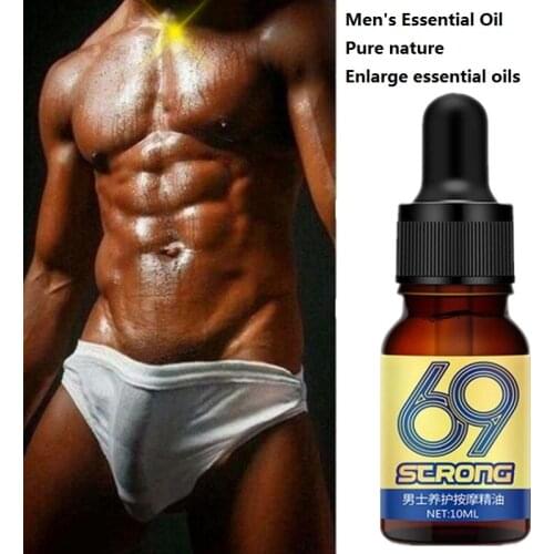10ML Penis Thickening Growth Man Massage Oil Cock Erection Enhance Men Health Care Penile Growth Bigger Enlarger Essential Oil