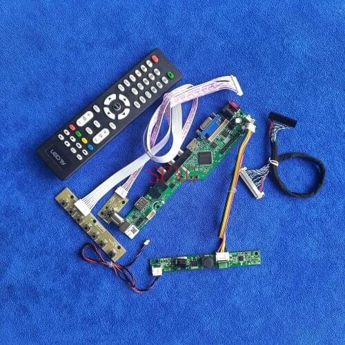 AV VGA USB HDMI-compatible 30Pin-LVDS Monitor controller board For LTM270HL03/LTM270HL04 1920*1080 LCD LED Signal Analog DIY Kit