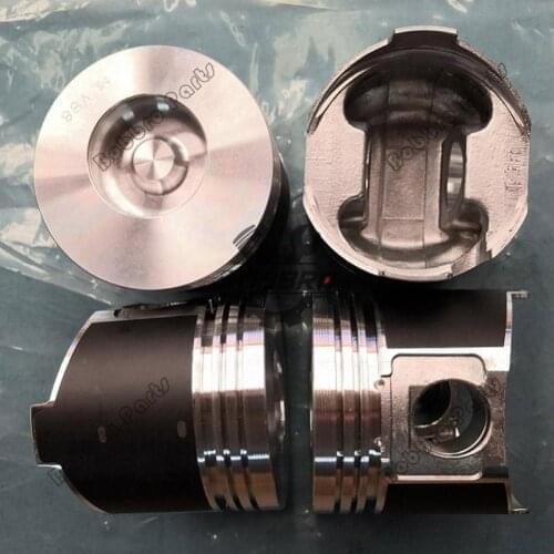 D3.4ACAE2EC4K D3.4ACAE2EC6U D3.4DCAE3 Piston With Ring Fit Volvo D3.4 Engine ECR88 Excavator Repair Parts