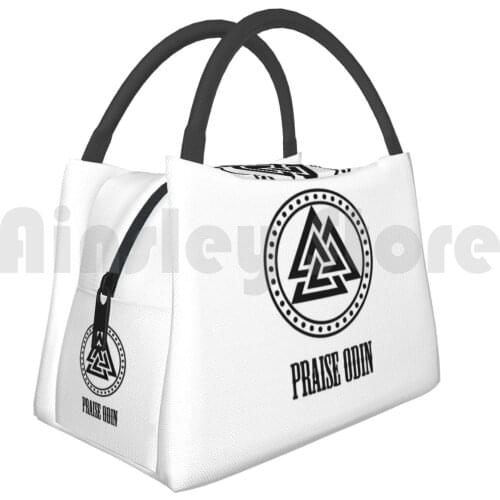 Portable Insulation Bag Praise Odin Odin Viking Norse Norway Scandinavian Scandinavia Pagan Valknut