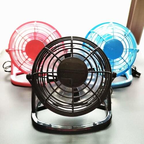 Portable Cooling USB Mini Desktop Fan Personal Adjustable Angle Fan Small Quiet Personal Cooler USB Powered Portable Table Fan