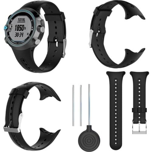 New Replacement Silicone Watch Band Wrist Strap With Tools for Garmin Swim Watch