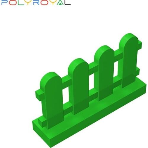 POLYROYAL Building Blocks Technical parts 1x4x2 fence panel 10 PCS MOC Compatible With brands toys for children 33303