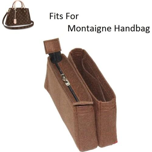 For Montaigne BB M L Insert Bags Organizer Makeup Handbag Organize Travel Inner Purse Portable Cosmetic base shaper for neonoe