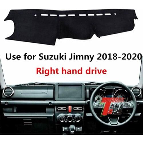 TAIJS Factory High Quality Sun Shade Polyester Fibre Car Dashboard Cover For Suzuki Jimny 2018 2019 2020 Right hand drive