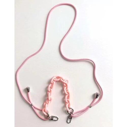 Universal Detachable Mobile Phone Straps with Metal Accessories Adjustable Neck Cord Lanyard Rope Safety Tether for Smartphone