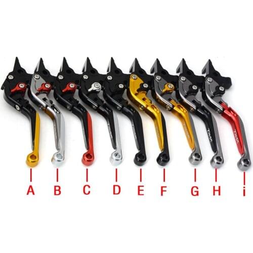 9 Colors For YAMAHA T MAX 500 T MAX 530 T-MAX500 2003-2007 Motorcycle Aluminum Brake Clutch Levers Hot Sale Motorbike Levers